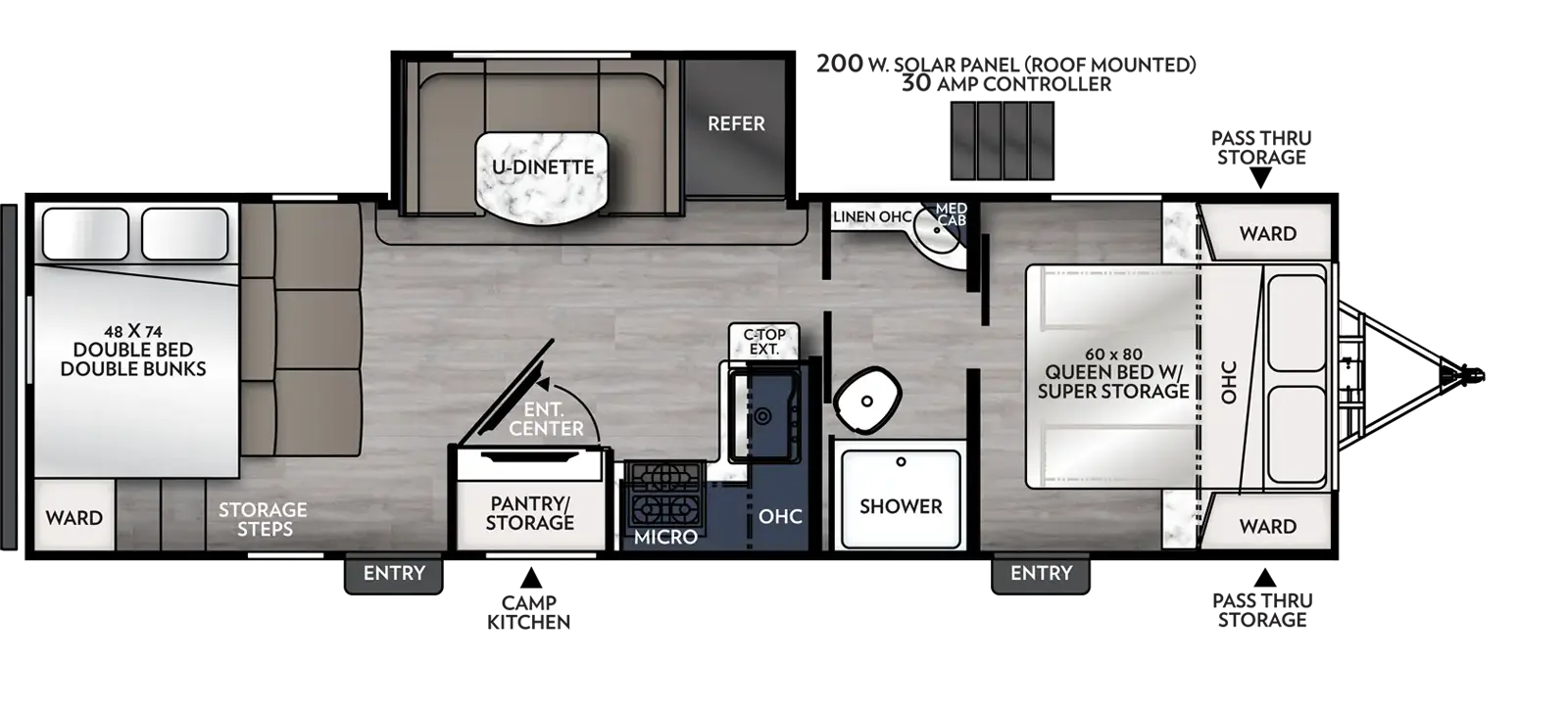 266BHS Floorplan Image